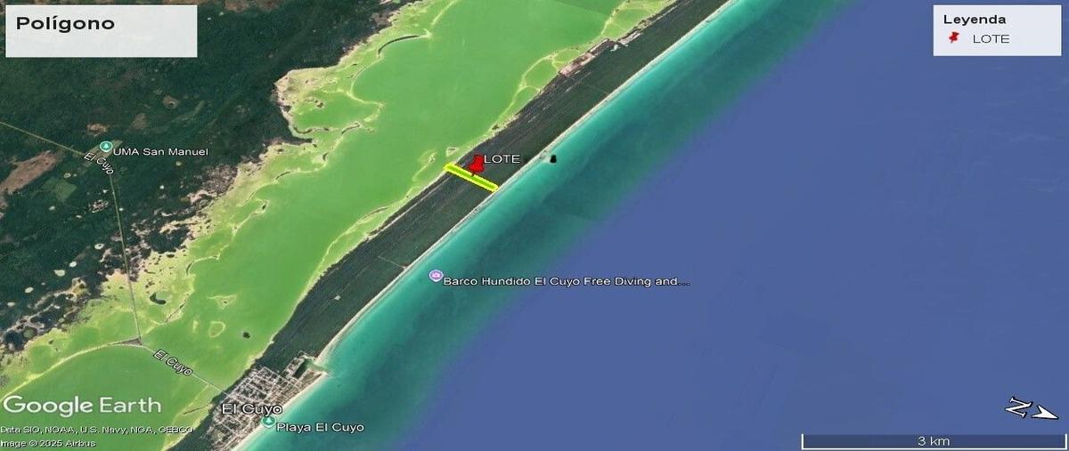 Foto de terreno habitacional en venta en 0 , el cuyo, tizimín, yucatán, 0 No. 03