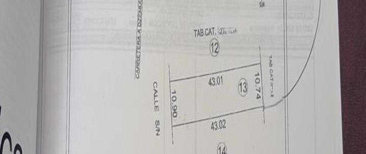 Foto de terreno habitacional en venta en 0 , san diego, dzemul, yucatán, 0 No. 03
