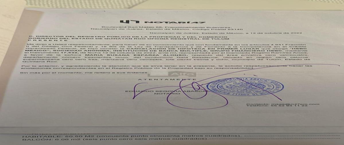 Foto de departamento en venta en 014 sm 003 mza026 lote 138 305, aldea zama, tulum, quintana roo, 0 No. 03