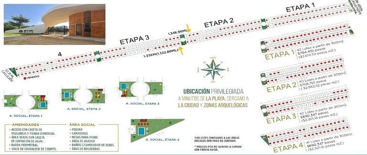 Foto de terreno habitacional en venta en 1 , chicxulub, chicxulub pueblo, yucatán, 0 No. 04