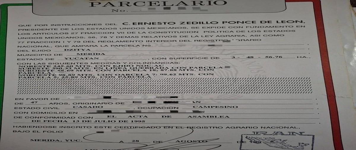 Foto de terreno habitacional en 1 , dzitya, mérida, yucatán, 0 foto 02 Foto de terreno habitacional en venta en 1 , dzitya, mérida, yucatán, 0 No. 02