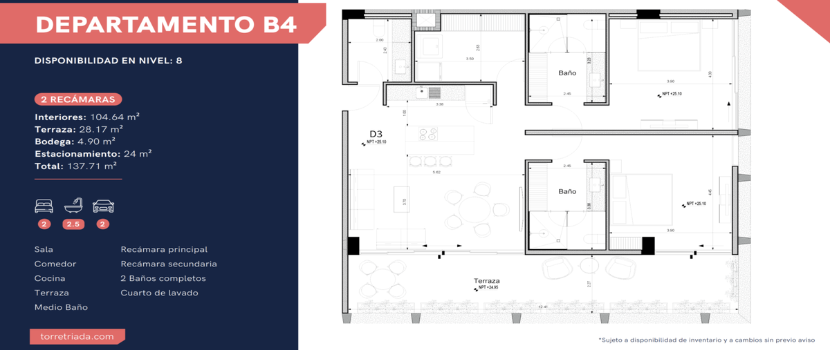 Foto de departamento en venta en 1 , méxico norte, mérida, yucatán, 27329672 No. 04