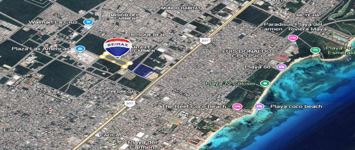 Foto de terreno habitacional en venta en 1 , playa del carmen, solidaridad, quintana roo, 30476173 No. 05