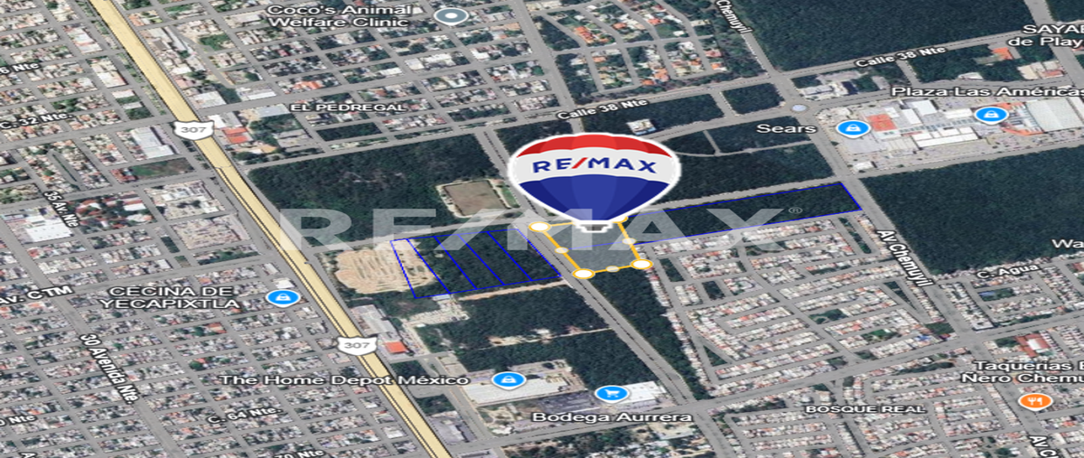 Foto de terreno habitacional en venta en 1 , playa del carmen, solidaridad, quintana roo, 0 No. 05