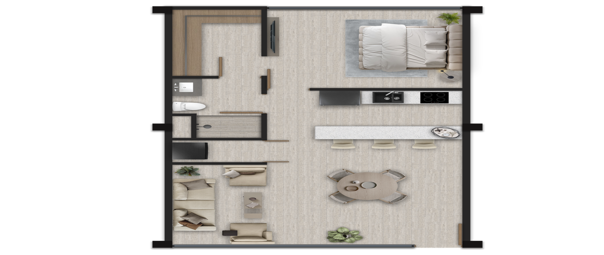 Foto de departamento en venta en 1 , san ramon norte, mérida, yucatán, 0 No. 03