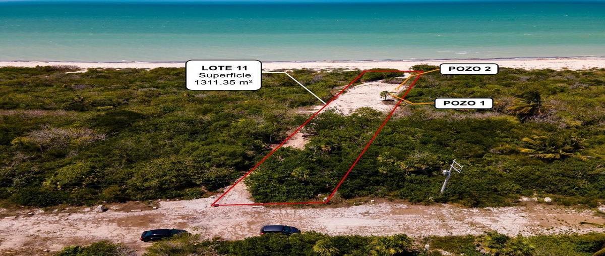 Foto de terreno habitacional en venta en 1 , sisal, hunucmá, yucatán, 0 No. 03