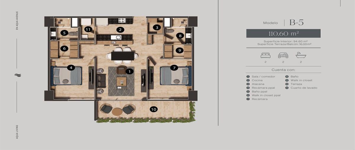 Foto de departamento en venta en 1 , temozon norte, mérida, yucatán, 30576197 No. 04
