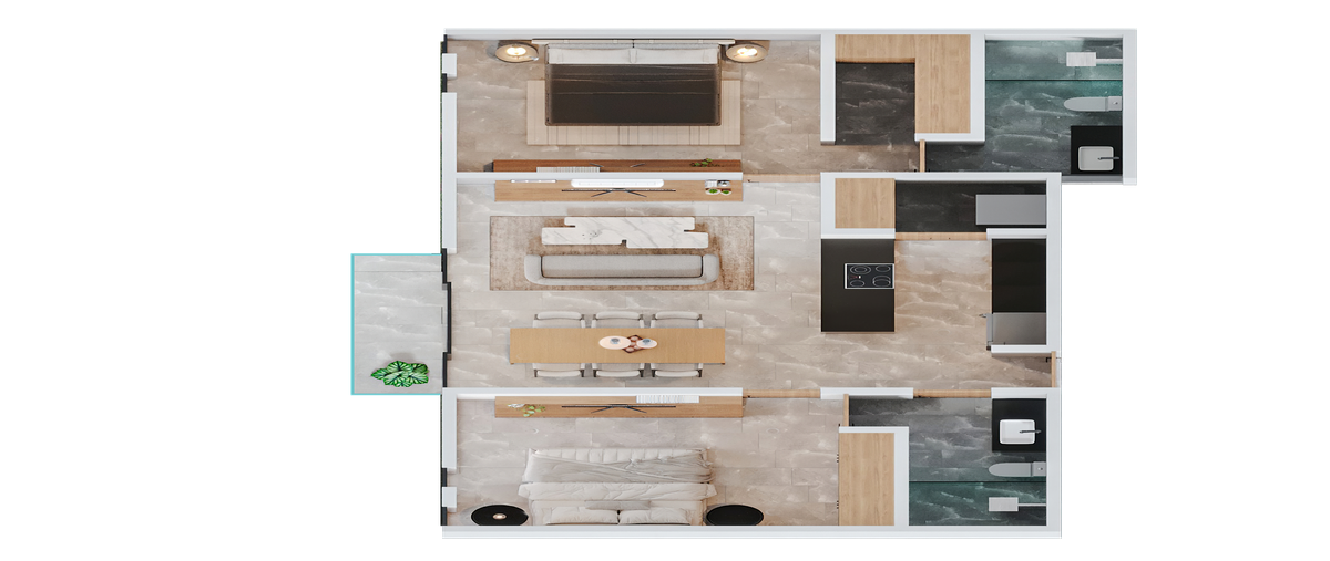 Foto de departamento en 1 , temozon norte, mérida, yucatán, 0 foto 09 Foto de departamento en venta en 1 , temozon norte, mérida, yucatán, 0 No. 09