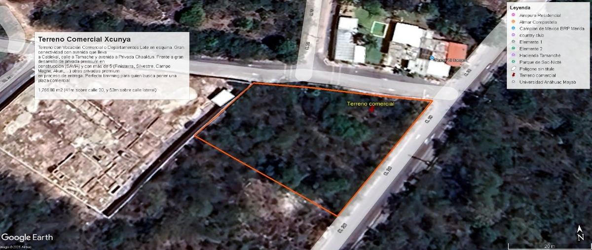 Foto de terreno habitacional en venta en 1 , xcunyá, mérida, yucatán, 30489396 No. 03