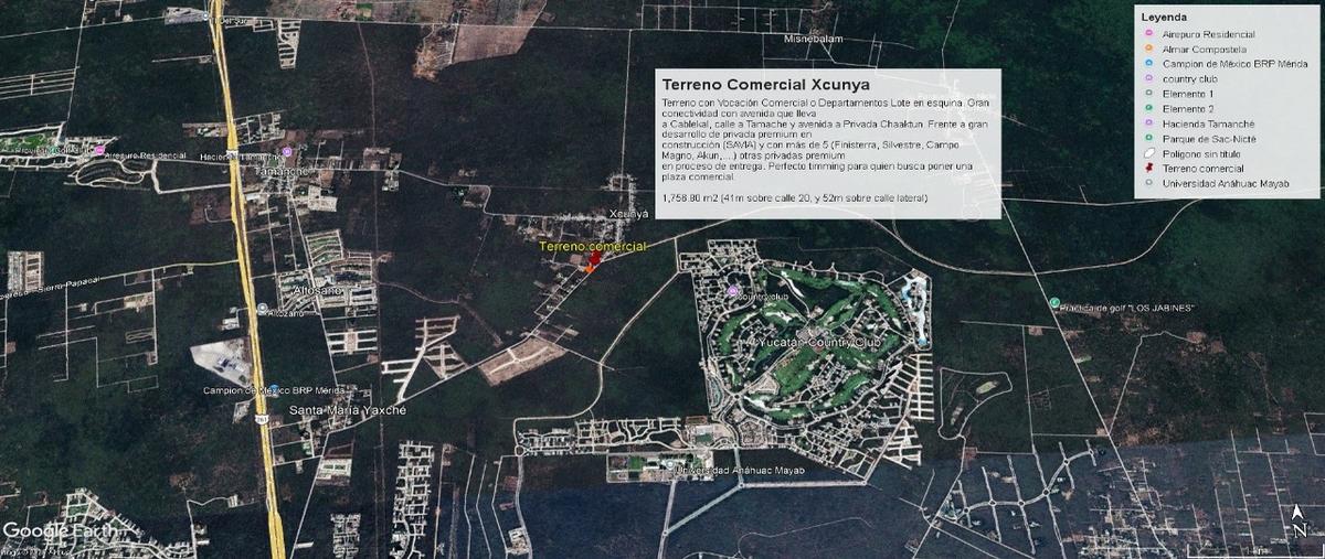Foto de terreno habitacional en venta en 1 , xcunyá, mérida, yucatán, 30489396 No. 04