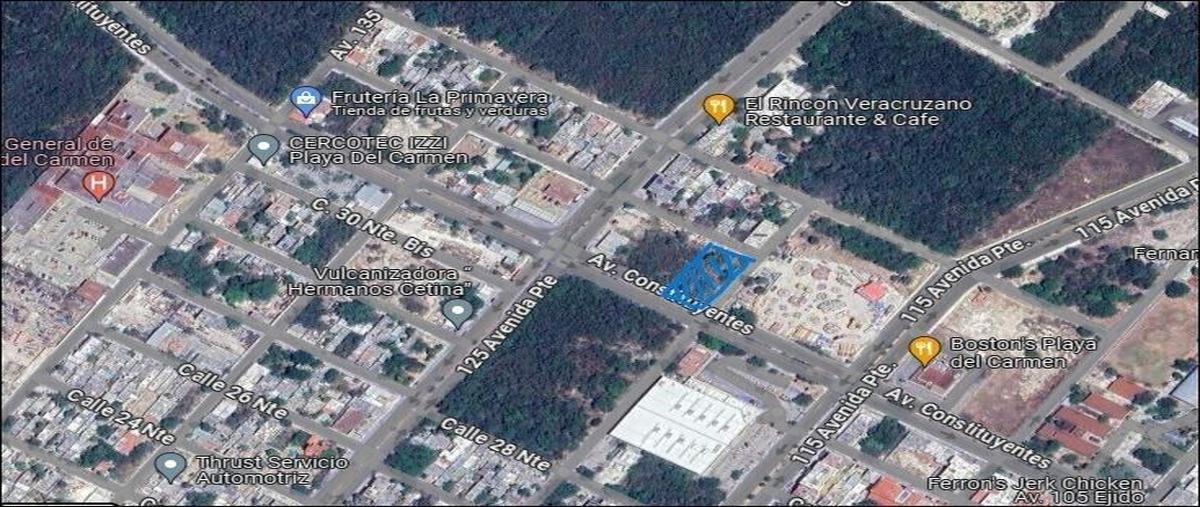Foto de terreno habitacional en venta en 120 , ejidal, solidaridad, quintana roo, 28269550 No. 02
