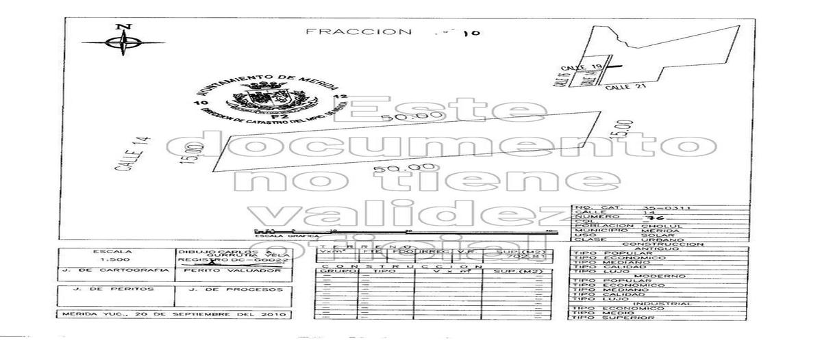 Foto de terreno habitacional en venta en 14 , cholul, mérida, yucatán, 0 No. 05