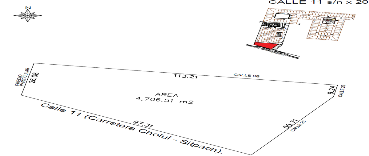 Foto de terreno habitacional en venta en 14 , sitpach, mérida, yucatán, 28097753 No. 03