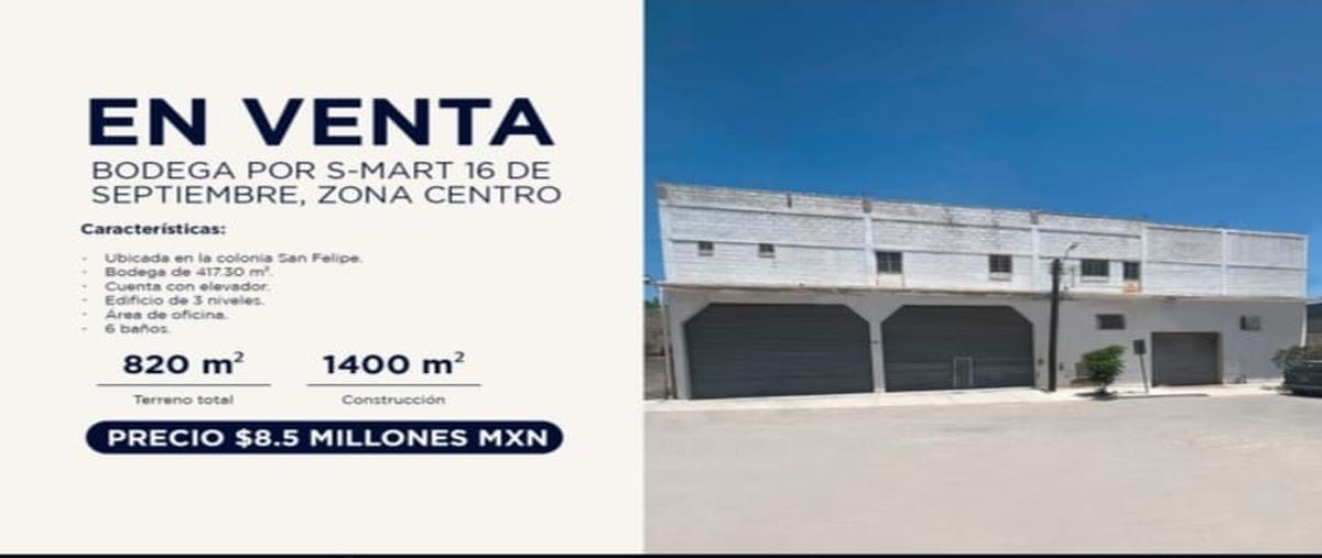 Foto de bodega en 16 de septimbre , san felipe del real, juárez, chihuahua, 30604690 foto 01 Foto de bodega en venta en 16 de septimbre , san felipe del real, juárez, chihuahua, 30604690 No. 01