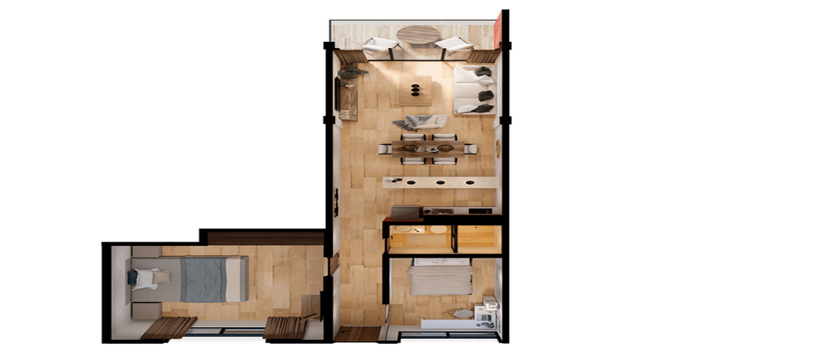 Foto de departamento en venta en 17 b , chicxulub puerto, progreso, yucatán, 0 No. 05