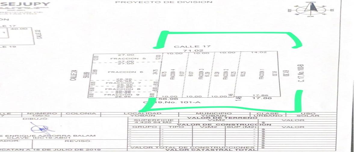 Foto de terreno habitacional en venta en 17 , yobain, yobaín, yucatán, 28376009 No. 05