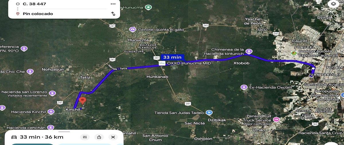 Foto de terreno habitacional en venta en 18 , kinchil, kinchil, yucatán, 0 No. 03