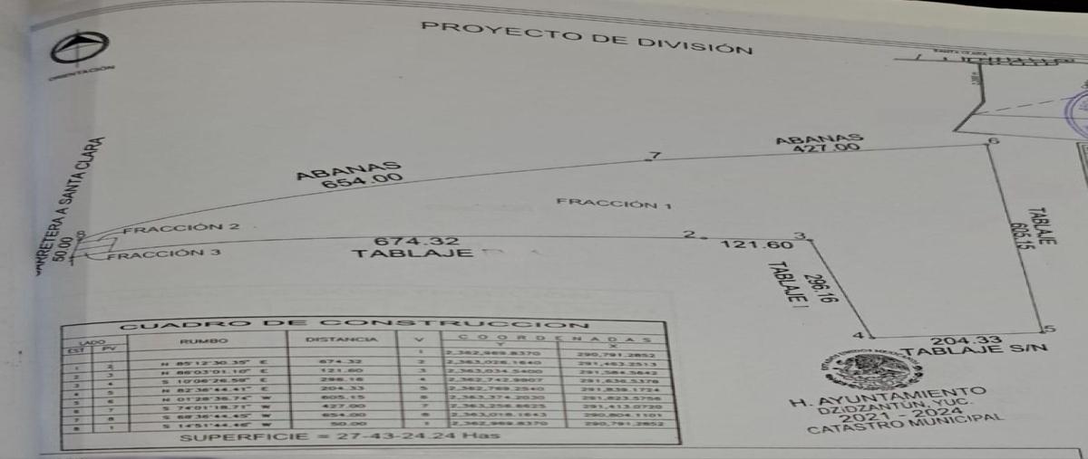 Foto de terreno habitacional en venta en 18 , santa clara, dzidzantún, yucatán, 0 No. 05