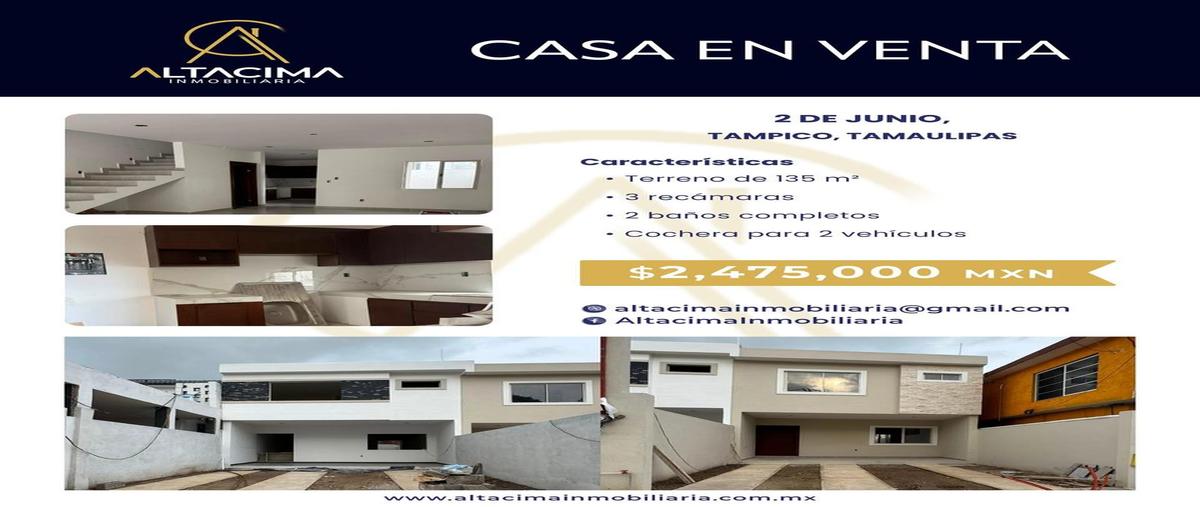 Foto de casa en venta en  , 2 de junio, tampico, tamaulipas, 31576242 No. 03