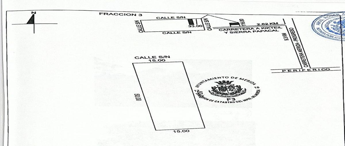 Foto de terreno habitacional en venta en 2 , sierra papacal, mérida, yucatán, 0 No. 04