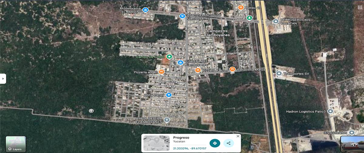 Foto de terreno habitacional en venta en 20 , campestre flamboyanes, progreso, yucatán, 0 No. 03