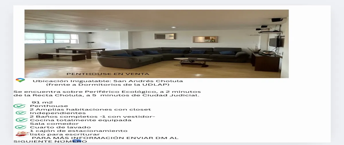 Foto de departamento en venta en 22 norte 1228 int. 402 1228, atzala, san andrés cholula, puebla, 30343548 No. 03