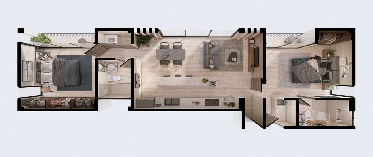 Foto de departamento en venta en 23a , chuburna de hidalgo, mérida, yucatán, 28636679 No. 04