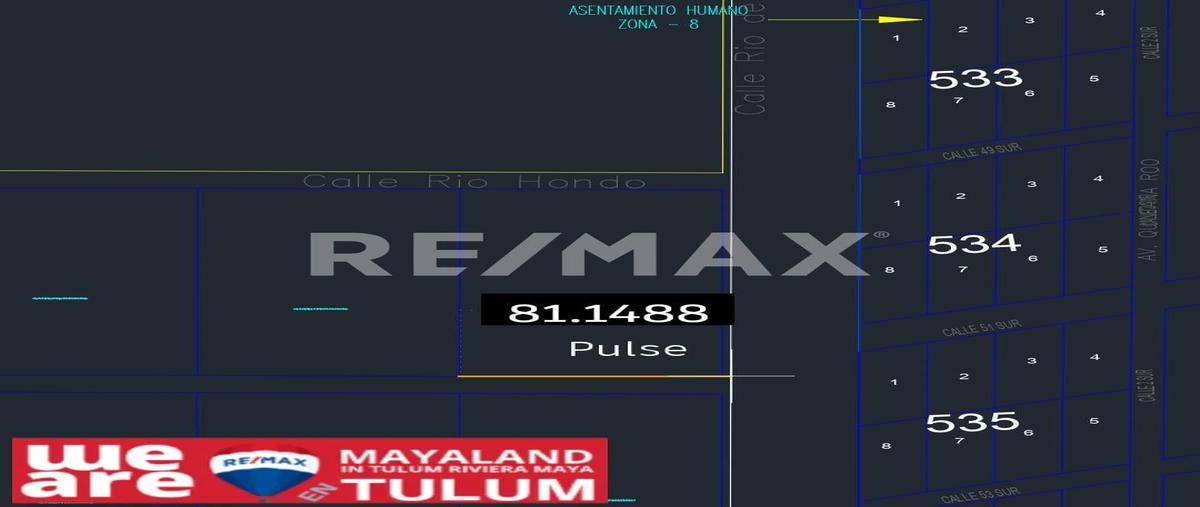Foto de terreno habitacional en venta en 24 sur , tulum centro, tulum, quintana roo, 0 No. 03