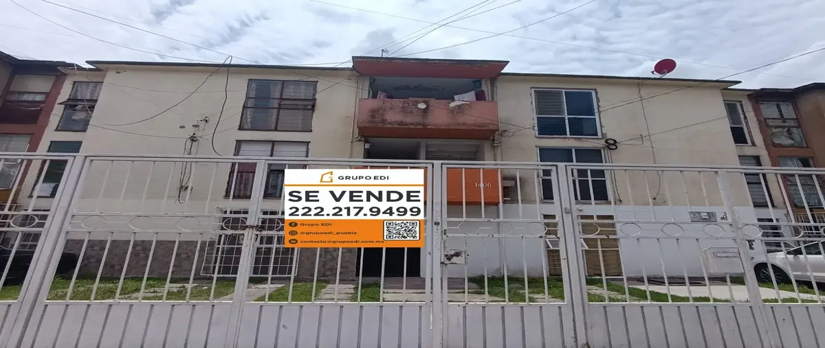 Foto de departamento en venta en 29 a norte 1406, las hadas mundial 86, puebla, puebla, 30359608 No. 01