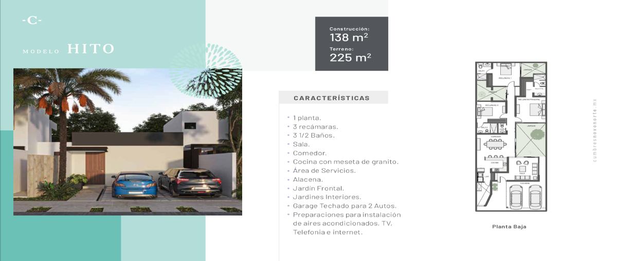 Foto de casa en venta en 2frr+2c méridayucatán , conkal, conkal, yucatán, 26068176 No. 03