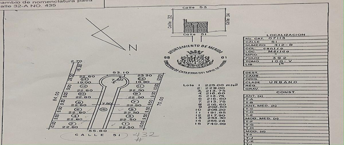 Foto de terreno habitacional en venta en 32 a , chuminopolis, mérida, yucatán, 28489512 No. 04