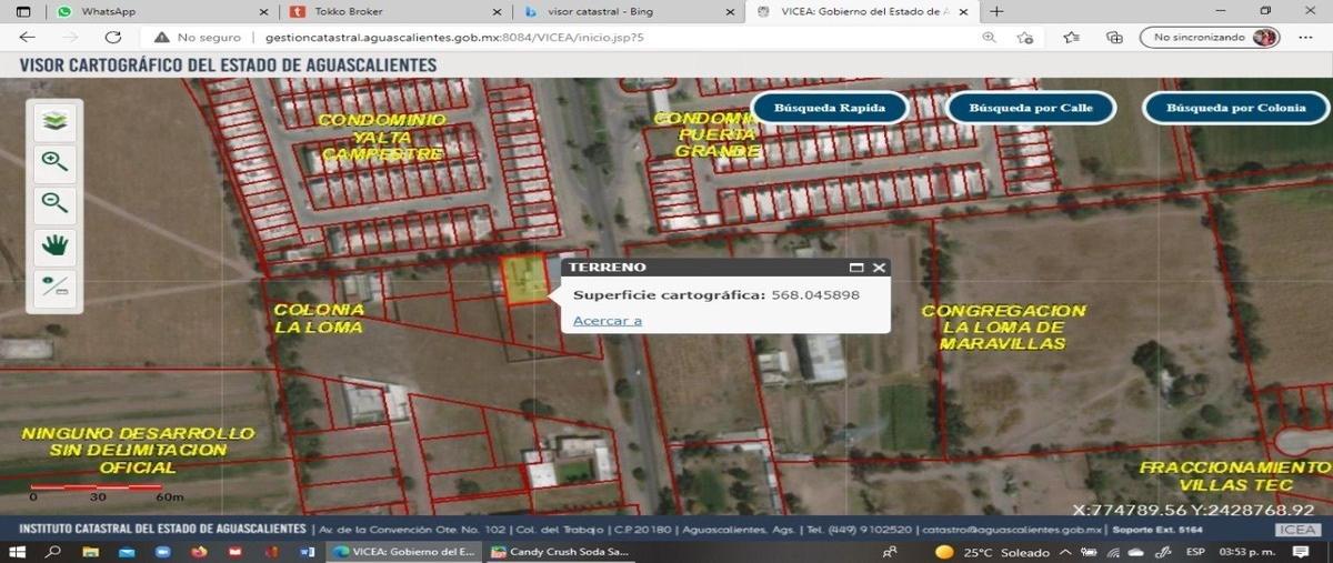 Foto de terreno habitacional en 34 aguascalientes , puerta grande, jesús maría, aguascalientes, 24709634 foto 02 Foto de terreno habitacional en venta en 34 aguascalientes , puerta grande, jesús maría, aguascalientes, 24709634 No. 02