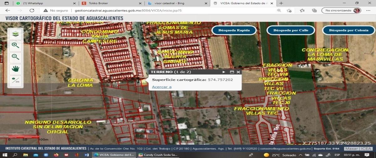 Foto de terreno habitacional en 34 aguascalientes , puerta grande, jesús maría, aguascalientes, 24709634 foto 03 Foto de terreno habitacional en venta en 34 aguascalientes , puerta grande, jesús maría, aguascalientes, 24709634 No. 03