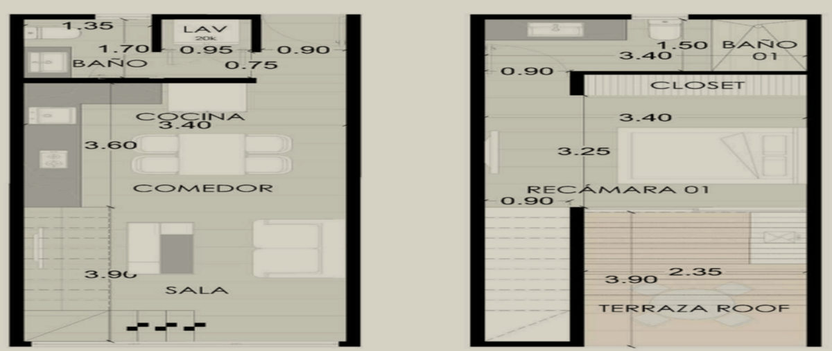 Foto de departamento en venta en 37 , temozon norte, mérida, yucatán, 26397038 No. 05