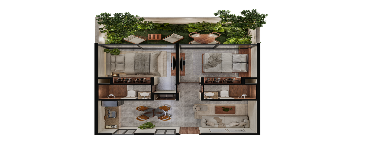 Foto de departamento en venta en 39 , temozon norte, mérida, yucatán, 0 No. 05