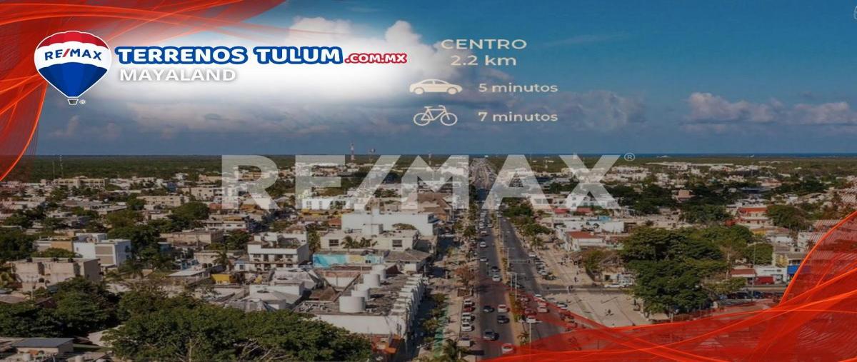 Foto de terreno comercial en venta en 5ta avenida "309m2" , tulum centro, tulum, quintana roo, 28172605 No. 03