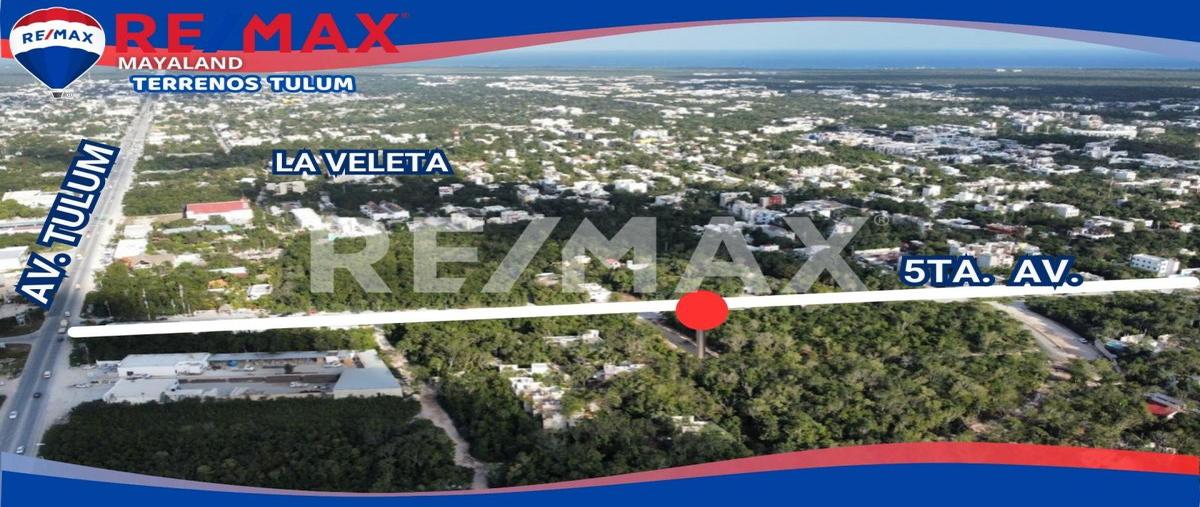 Foto de terreno comercial en venta en 5ta avenida "309m2" , tulum centro, tulum, quintana roo, 28172605 No. 05