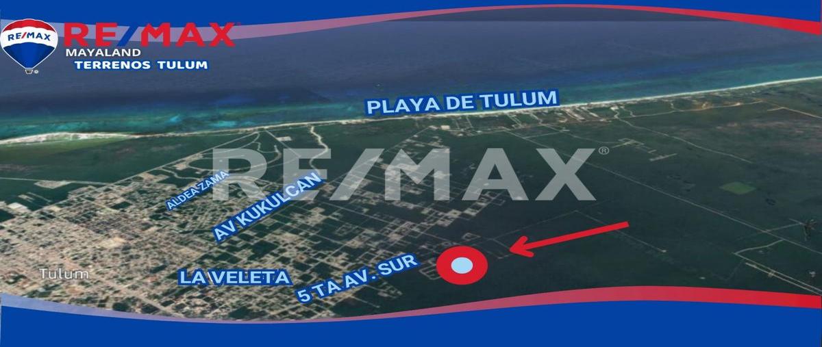 Foto de terreno comercial en venta en 5ta avenida tulum , tulum centro, tulum, quintana roo, 0 No. 01