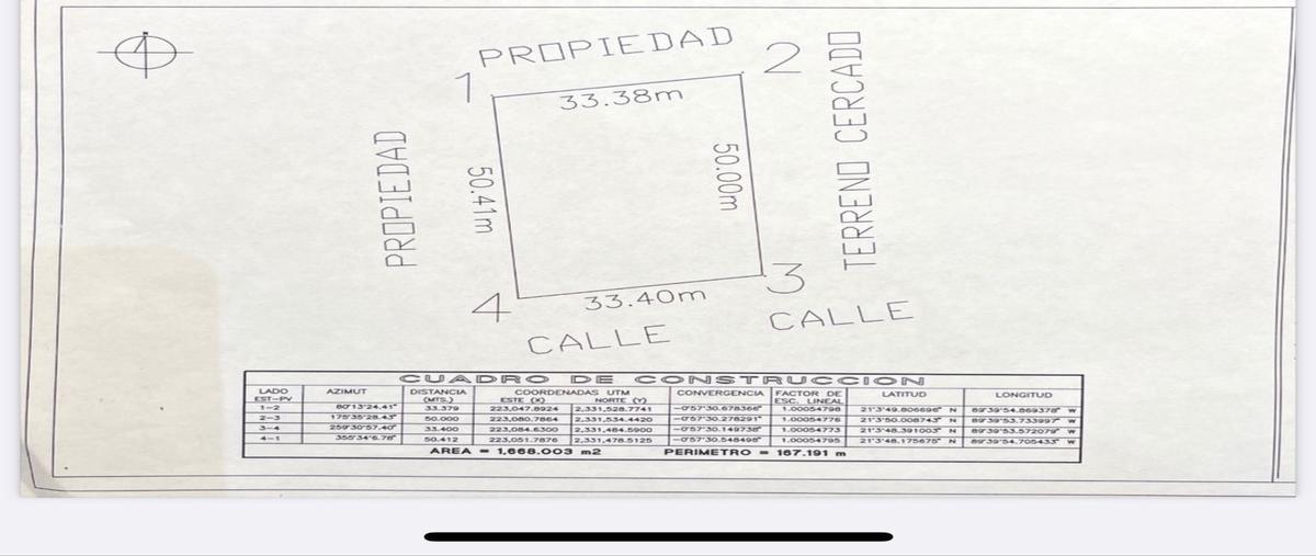 Foto de terreno habitacional en venta en 63 calle , dzitya, mérida, yucatán, 0 No. 03