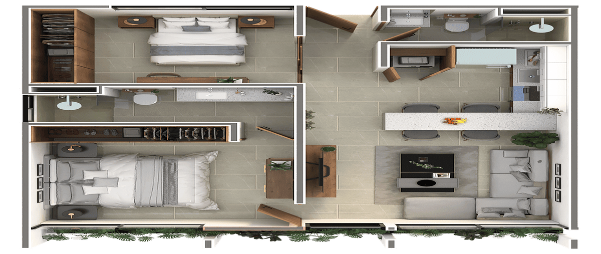 Foto de departamento en venta en 73 , dzitya, mérida, yucatán, 0 No. 05