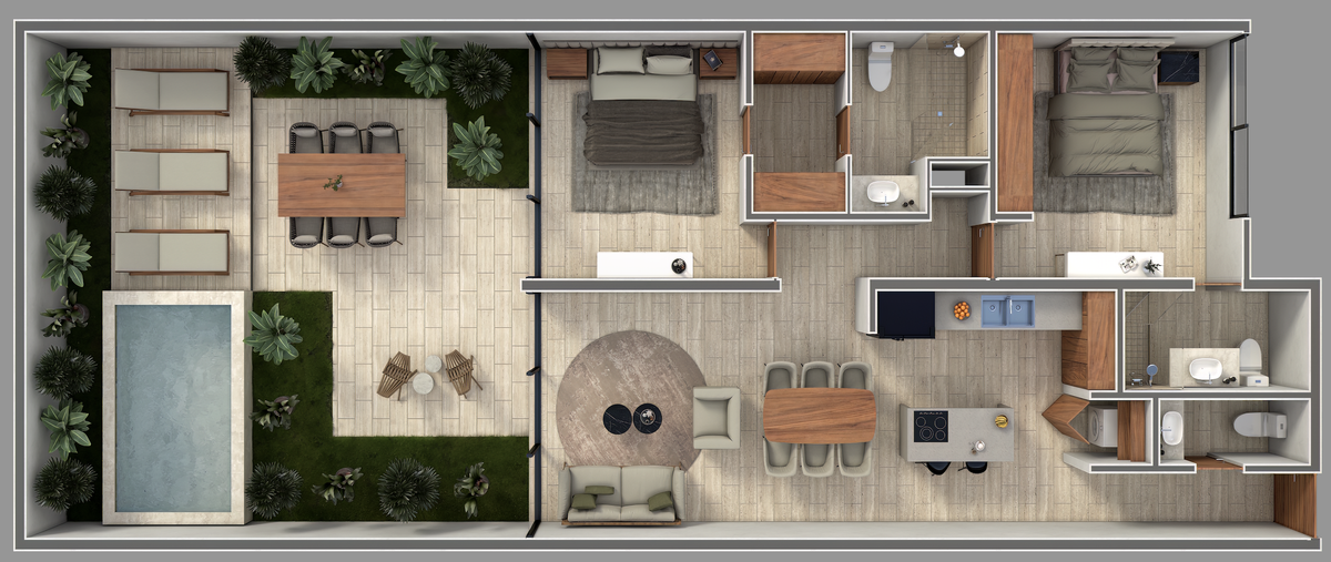 Foto de departamento en venta en 79 , temozon norte, mérida, yucatán, 28520717 No. 03