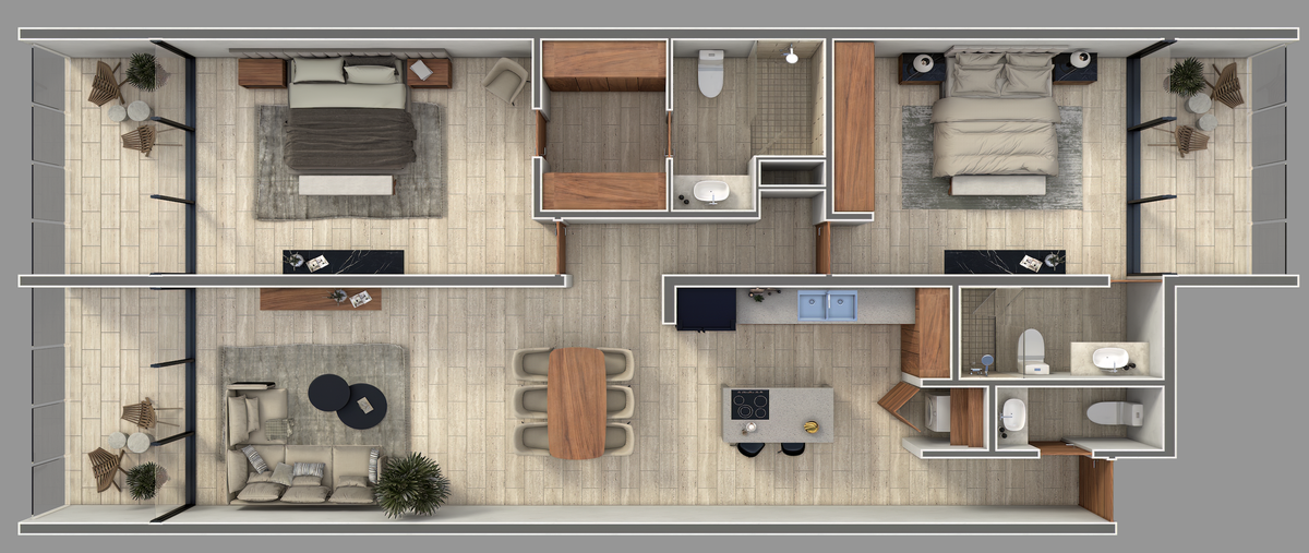 Foto de departamento en venta en 79 , temozon norte, mérida, yucatán, 28520734 No. 03