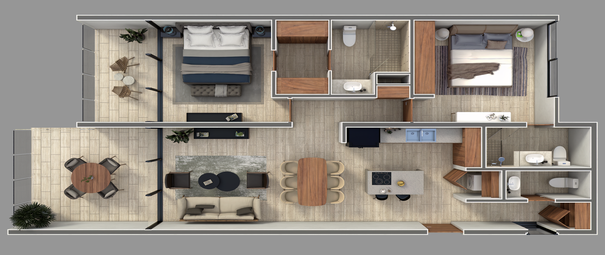 Foto de departamento en venta en 79 , temozon norte, mérida, yucatán, 28520735 No. 03
