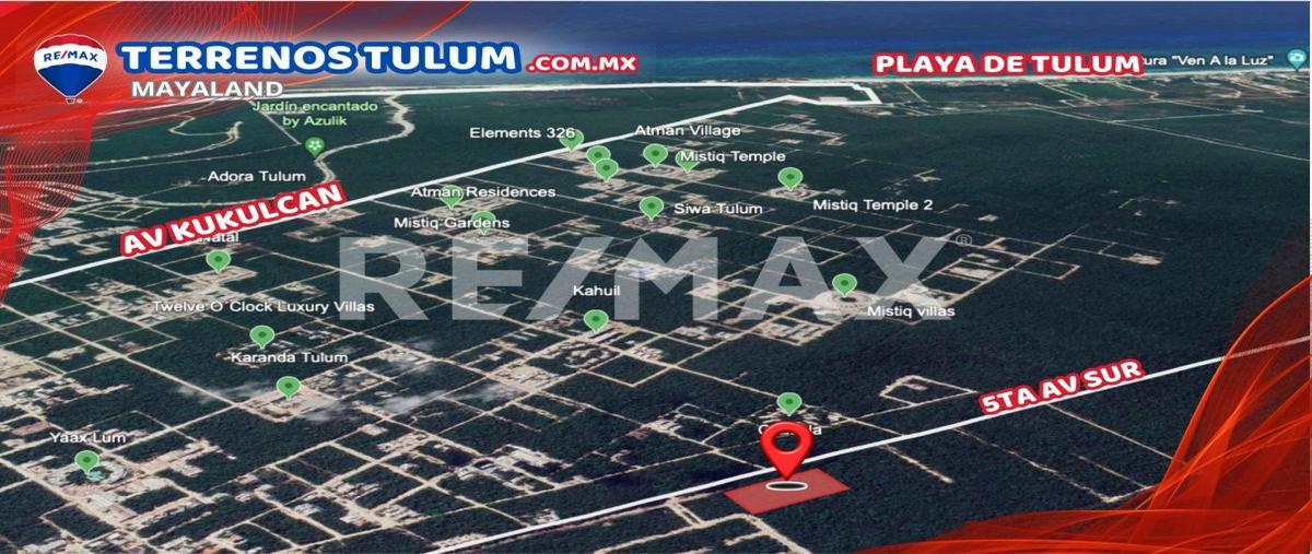 Foto de terreno comercial en venta en 940 lt 4 y 5 , tulum centro, tulum, quintana roo, 28172228 No. 03