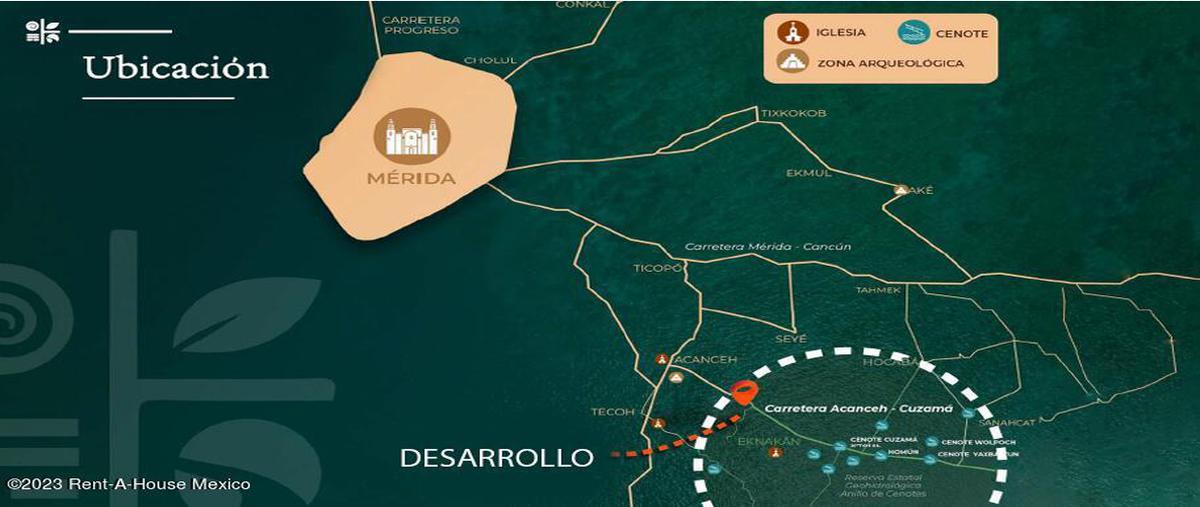 Foto de terreno habitacional en venta en  , acanceh, acanceh, yucatán, 0 No. 03