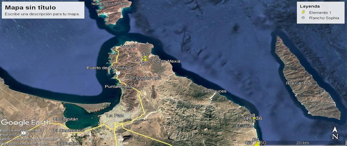 Foto de terreno habitacional en venta en  , agua de los coyotes, la paz, baja california sur, 0 No. 04