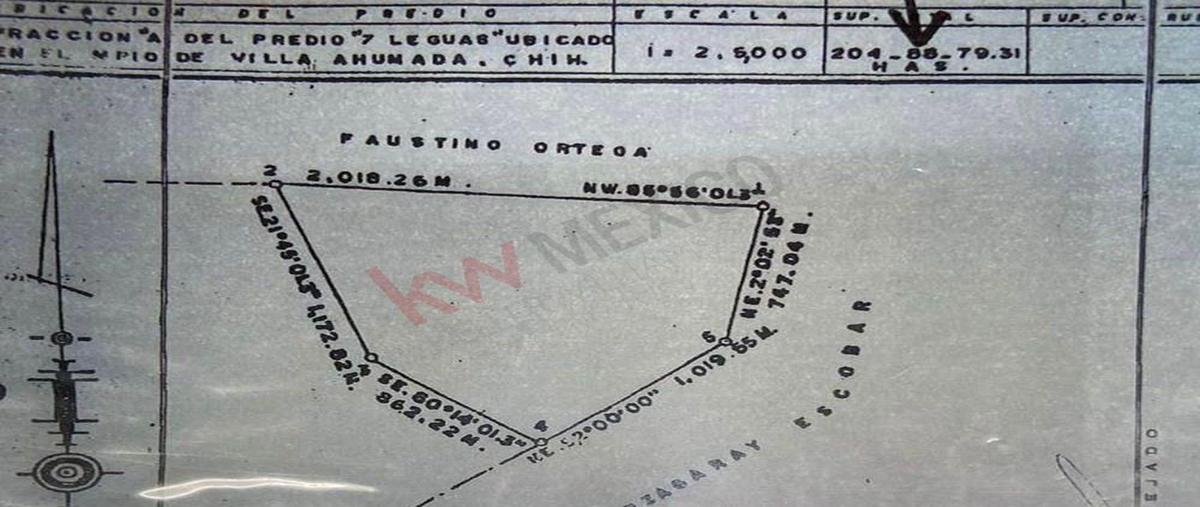 Foto de terreno habitacional en venta en  , ahumada, ahumada, chihuahua, 0 No. 03