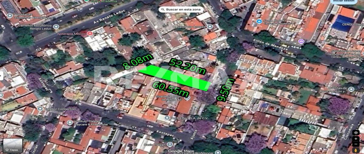 Foto de terreno habitacional en venta en ajusco , toriello guerra, tlalpan, df / cdmx, 30656598 No. 03