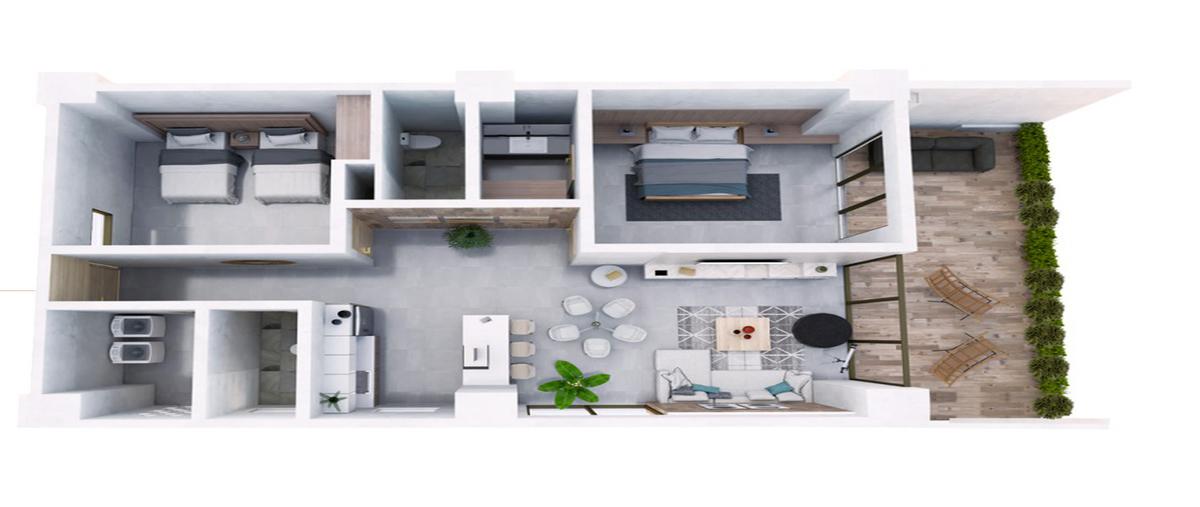Foto de casa en condominio en venta en akoya sky living "modelo c" , telleria, mazatlán, sinaloa, 23379966 No. 03