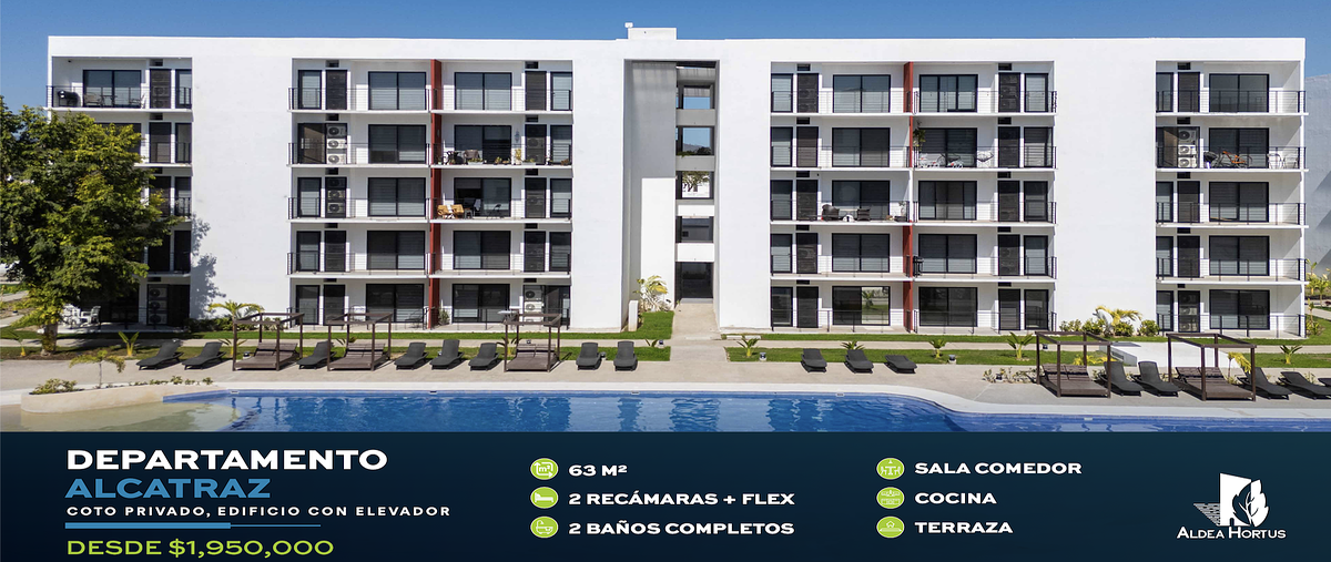 Foto de departamento en aldea hortus , flamingos, bahía de banderas, nayarit, 0 foto 03 Foto de departamento en venta en aldea hortus , flamingos, bahía de banderas, nayarit, 0 No. 03